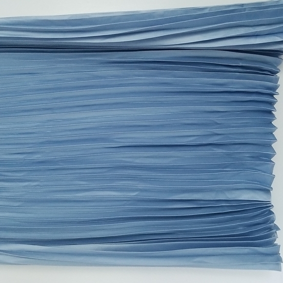 NWT Alfani Light Blue Pleated Skirt - Picture 4 of 4